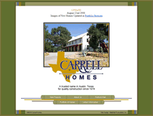 Tablet Screenshot of jcarrellhomes.com